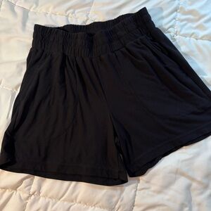 Women's small Black Activ Shorts with pockets.